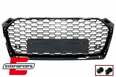 Prednja maska RS5 dizajn (piano crna) / Audi A5 F5 (2017-2019), 39553