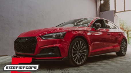 Prednja maska RS5 dizajn (piano crna) / Audi A5 F5 (2017-2019), 39553