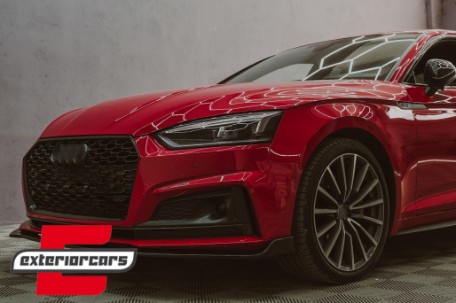 Prednja maska RS5 dizajn (piano crna) / Audi A5 F5 (2017-2019), 39553