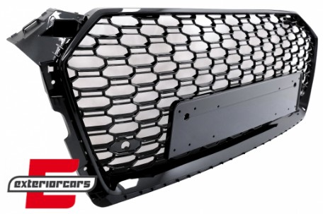 Prednja maska RS5 dizajn (piano crna) / Audi A5 F5 (2017-2019), 39553