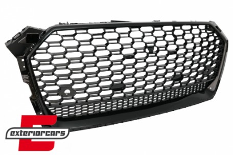 Prednja maska RS5 dizajn (piano crna) / Audi A5 F5 (2017-2019), FGAUA5F5RSDDS