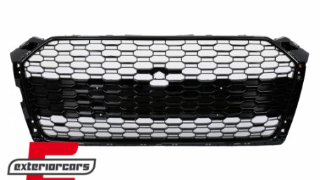 Prednja maska RS5 dizajn (piano crna) / Audi A5 F5 (2017-2019), GRAU77