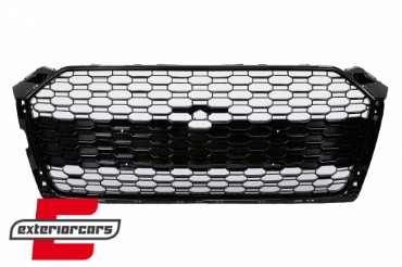 Prednja maska RS5 dizajn (piano crna) / Audi A5 F5 (2017-2019), GRAU77
