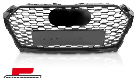 Prednja maska RS5 dizajn (piano crna) / Audi A5 F5 (2017-2019), GRAUA8