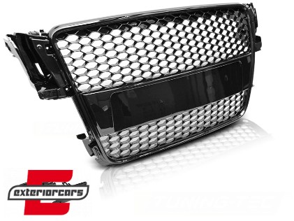 Prednja maska RS5 dizajn (piano crna) / Audi A5 S5 8T (2007-2011), GRAU50