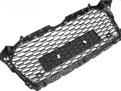 Prednja maska RS5 dizajn (srebrna/crna) / Audi A5 F5 (2017-2019), GRAUE1