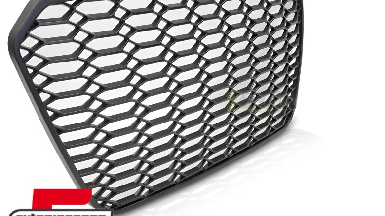 Prednja maska RS6 2020 dizajn (mat crna) / Audi A6 C7 4G (2011-2014), GRAU86