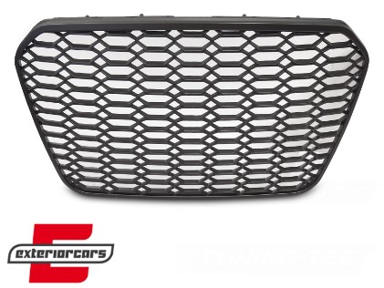 Prednja maska RS6 2020 dizajn (mat crna) / Audi A6 C7 4G (2011-2014), GRAU86