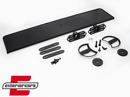 Prednja maska RS6 2020 dizajn (mat crna) / Audi A6 C7 4G (2011-2014), GRAU86