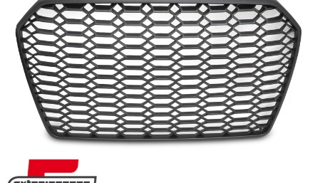 Prednja maska RS6 2020 dizajn (mat crna) / Audi A6 C7 4G Facelift (2015-2018), GRAU88