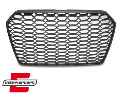 Prednja maska RS6 2020 dizajn (mat crna) / Audi A6 C7 4G Facelift (2015-2018), GRAU88