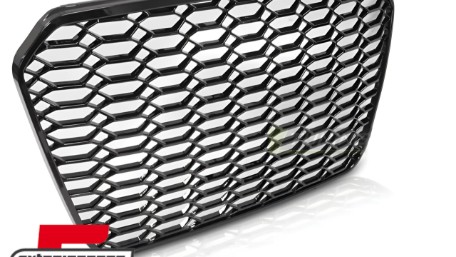Prednja maska RS6 2020 dizajn (piano crna) / Audi A6 C7 4G (2011-2014), GRAU87