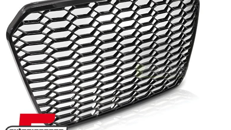 Prednja maska RS6 2020 dizajn (piano crna) / Audi A6 C7 4G (2011-2014), GRAU87