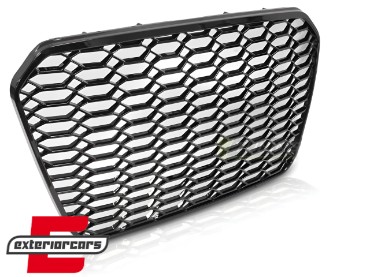 Prednja maska RS6 2020 dizajn (piano crna) / Audi A6 C7 4G (2011-2014), GRAU87
