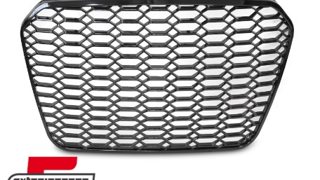 Prednja maska RS6 2020 dizajn (piano crna) / Audi A6 C7 4G (2011-2014), GRAU87