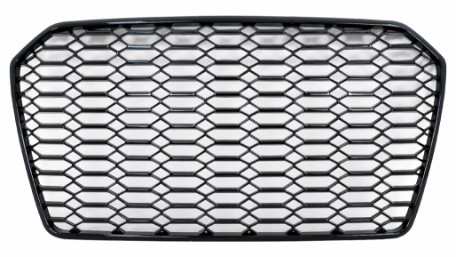 Prednja maska RS6 2020 dizajn (piano crna) / Audi A6 C7 4G Facelift (2015-2018), GRAU89