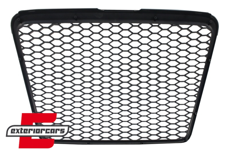 Prednja maska RS6 dizajn (piano crna) / Audi A6 4F 4F2 C6 (2004-2011), GRAU81
