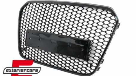 Prednja maska RS6 dizajn (piano crna) / Audi A6 C7 4G (2011-2014), GRAUB5