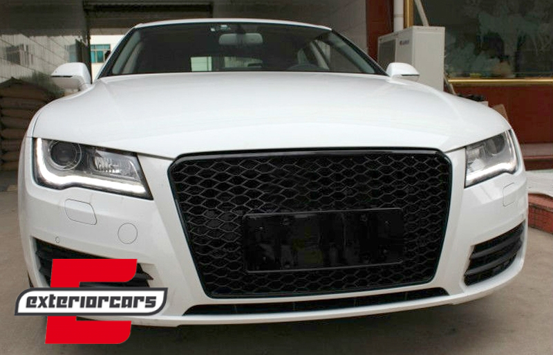 Prednja maska RS7 dizajn (piano crna) / Audi A7 4G (2010-2014), FGAUA74GRSB