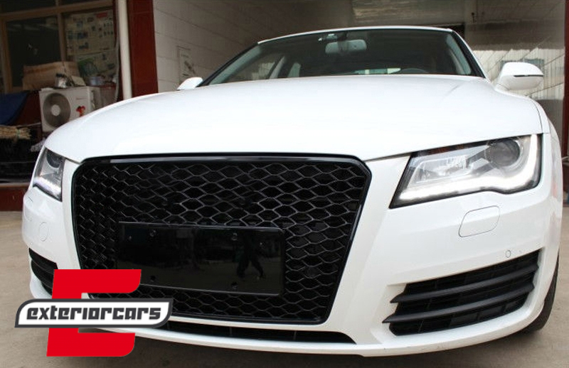 Prednja maska RS7 dizajn (piano crna) / Audi A7 4G (2010-2014), FGAUA74GRSB