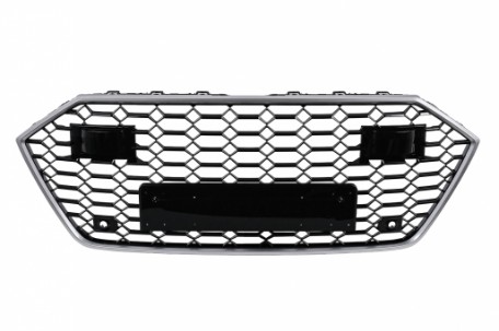 Prednja maska RS7 dizajn (srebrna) / Audi A7 C8 4K (2018-2022), FGAUA74KRSWHS