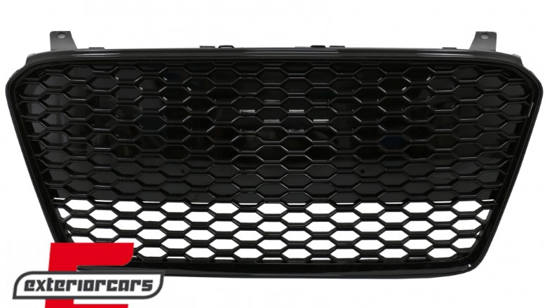 Prednja maska RS8 dizajn (piano crna) / Audi R8 Facelift (2013-2015), FGAUR8FWOBB