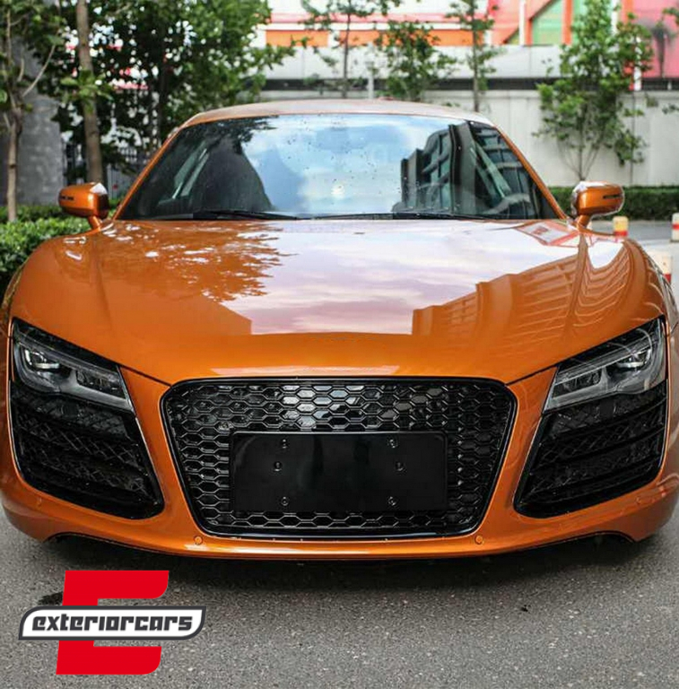 Prednja maska RS8 dizajn (piano crna) / Audi R8 Facelift (2013-2015), FGAUR8FWOBB