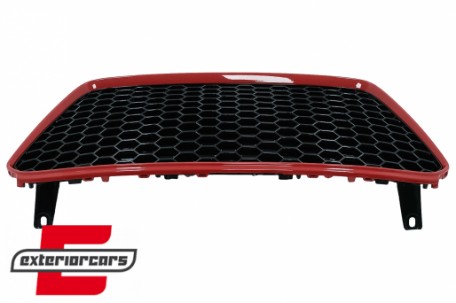 Prednja maska RS8 dizajn (piano crna/crvena) / Audi R8 Facelift (2013-2015), FGAUR84S2R