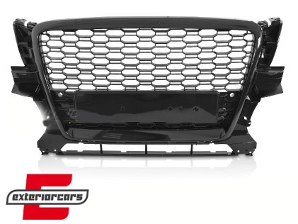 Prednja maska RSQ5 dizajn (piano crna) / Audi Q5 8R (2008-2012), GRAUC4