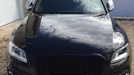 Prednja maska RSQ5 dizajn (piano crna) / Audi Q5 8R Facelift (2012-2015), 39554