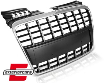 Prednja maska S4 look (chrome/crna) / Audi A4 B7 (2004-2008), GRAU69