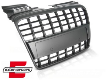 Prednja maska S4 look (mat crna) / Audi A4 B7 (2004-2008), GRAU70