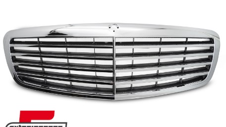 Prednja maska S63 AMG dizajn (carbon look) / Mercedes S-klasa W221 (2005-2009), GRME62