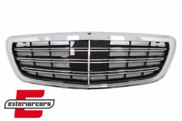 Prednja maska S65 AMG dizajn Night Vision (chrome) / Mercedes S-klasa W222 (2014-08.2020), GCP-222041