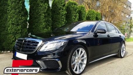 Prednja maska S65 AMG dizajn Night Vision (chrome) / Mercedes S-klasa W222 (2014-08.2020), GCP-222041
