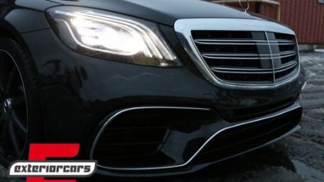 Prednja maska S65 AMG dizajn Night Vision (chrome) / Mercedes S-klasa W222 (2014-08.2020), GCP-222041