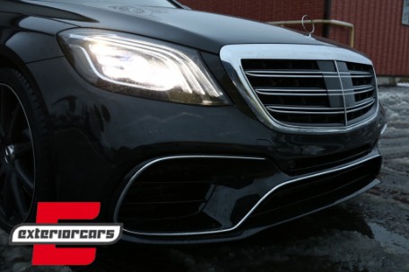 Prednja maska S65 AMG dizajn Night Vision (chrome) / Mercedes S-klasa W222 (2014-08.2020), GCP-222041