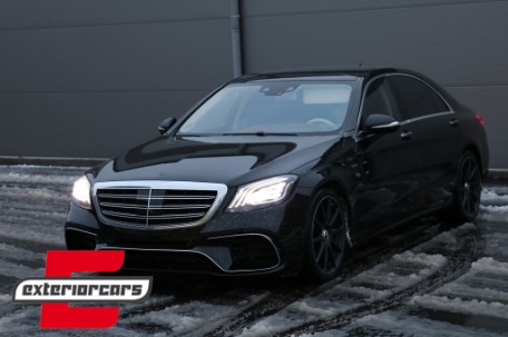 Prednja maska S65 AMG dizajn Night Vision (chrome) / Mercedes S-klasa W222 (2014-08.2020), GCP-222041