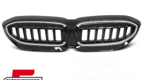 Prednja maska sa LED diodama (piano crna) / BMW serije 3 G20 limuzina G21 karavan (2018-06.2022), GRBMF0