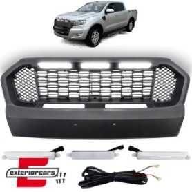 Prednja maska sa LED svjetlom Performance dizajn (crna) / Ford Ranger T7 (2016-2018), 42187SET