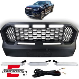 Prednja maska sa LED svjetlom Performance dizajn (crna) / Ford Ranger T8 (2019-2023), 42189SET