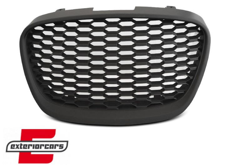 Prednja maska saće dizajn (crna) / Seat Leon 1P Altea 5P Facelift (2009-2012), GRSE03