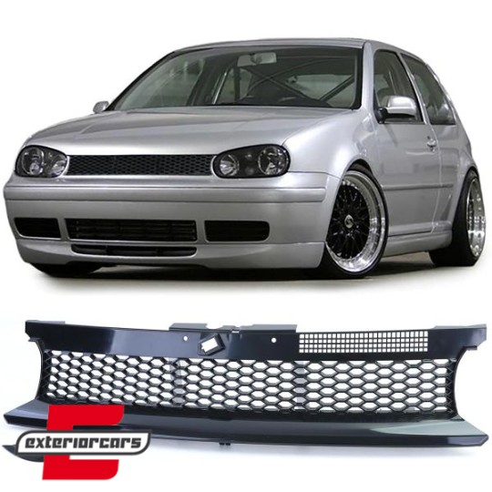 Prednja maska saće dizajn (crna) / VW Golf 4 (1997-2006), 41987