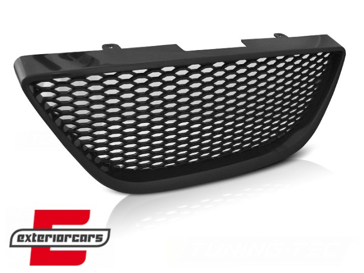Prednja maska saće dizajn (mat crna) / Seat Ibiza 6J (2008-2012), 6J853653JOE