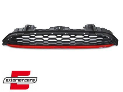 Prednja maska Sport dizajn (crna/crvena) / Mini Cooper F55 F56 F57 (2014-2021), GRMC10