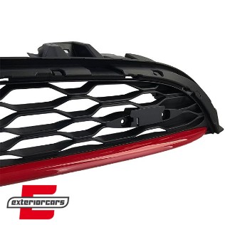 Prednja maska Sport dizajn (crna/crvena) / Mini Cooper F55 F56 F57 (2014-2021), GRMC10