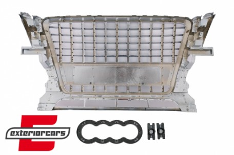 Prednja maska SQ5 dizajn (chrome) / Audi Q5 8R (2008-2012), GRAU17
