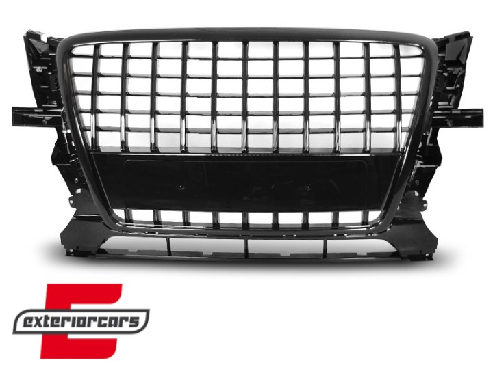 Prednja maska SQ5 dizajn (piano crna) / Audi Q5 8R (2008-2012), GRAU84