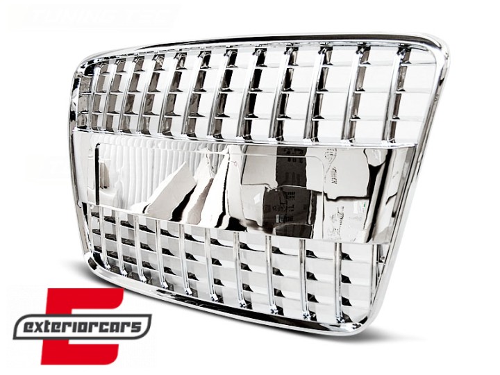 Prednja maska SQ7 dizajn (chrome) / Audi Q7 4L (2005-2009), GRAU08