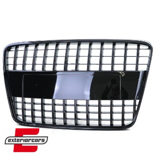 Prednja maska SQ7 dizajn (piano crna) / Audi Q7 (2005-2009), 41505